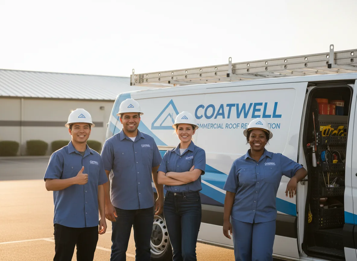 Commercial roof coating company in West Mansfield, OH